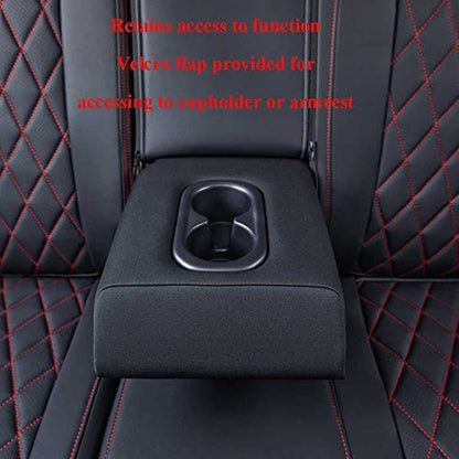 Custom Seat Covers for KIA Sportage 2023 (Black with Red Piping / 2023-2026 Sportage (No LX))