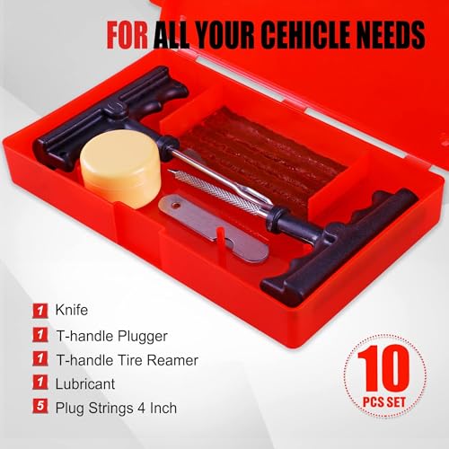 10 Piece Economical Tire Repair Kit (10 Piece Repair Kit)