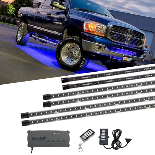 6pc Million Color Wireless LED Truck Underglow Lighting Kit