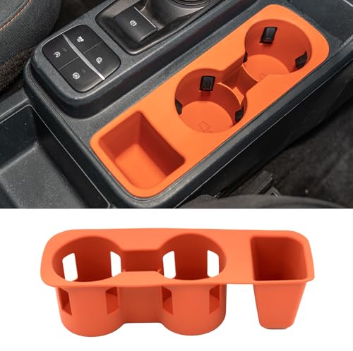 Cup Holder for 2022 (Compatible with 2022+ Ford Maverick Orange)