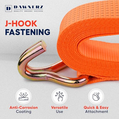 3 inch Ratchet Straps 40 ft 16500 Lbs MBS (3 inch X 40 ft 16500 lbs)
