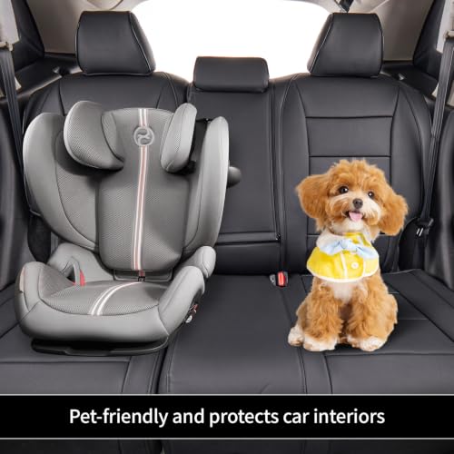Custom Seat Covers for KIA Sportage Hybrid LX (Black / 2023-2026 Sportage Hybrid LX)