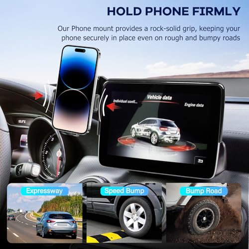 Car Phone Holder Fit for CLA 2015 (For Mercedes Benz CLA 2015-2019 8inch)