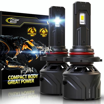 9005 Bulbs HB3 Fog Lights 6500K White Non (9005)