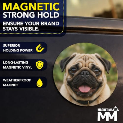 Customizable Round Magnet 6 Inch 5 Pack (5 Pack)