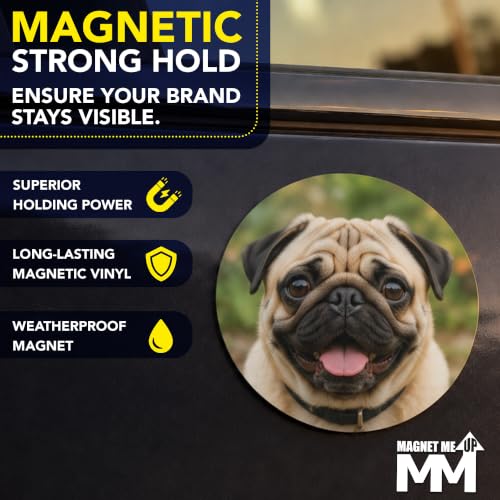 Customizable Round Magnet 6 Inch 100 Pack (100 Pack)