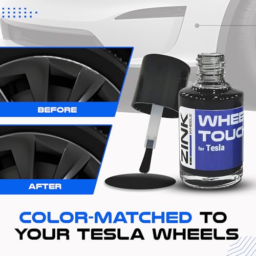 Premium Tesla Wheel Curb Rash Repair Kit for Model S 19 (Tesla Model S / 19" Sonic Carbon Slipstream)