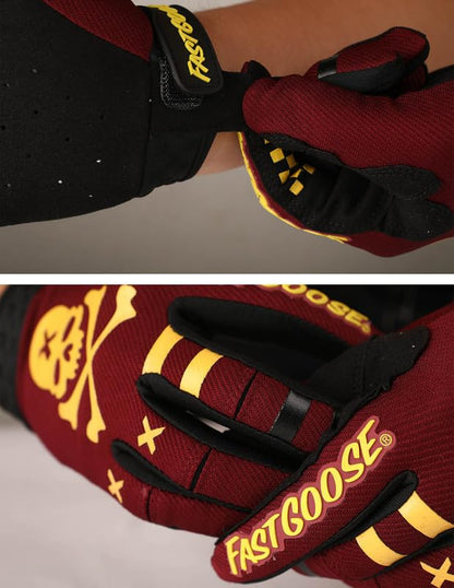Dirt Bike Motorcycle Gloves for Men Women Finger Touchscreen Motorbike Gloves for BMX ATV MTB Riding (Small / G01)
