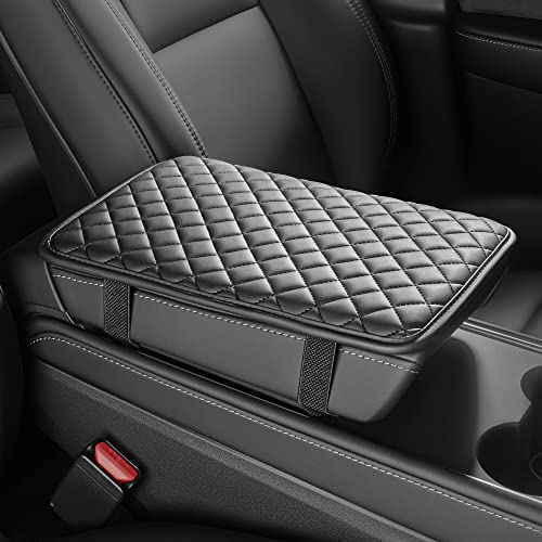 Car Armrest Covers (Classy Black / S - 12.0*8.1 inches)