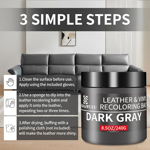 Leather Recoloring Balm (Dark Gray / Leather Recoloring Balm)