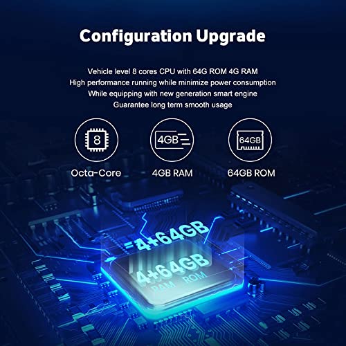 CSC AUTO 8 Core 4G+64G Android 13 Stereo Radio for Dodge Ram 1500 2500 3500 (8 Core 4G+64G Carplay)