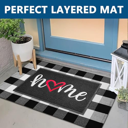 Door Mat Outside Inside Home Doormat (2'6" x 1'6" / Home)
