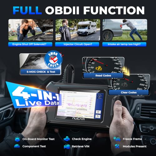CS6 OBD2 Scanner Diagnostic Tool (Black)