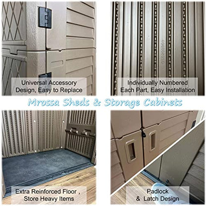 Sheds & Outdoor Storage (Dark Brown)