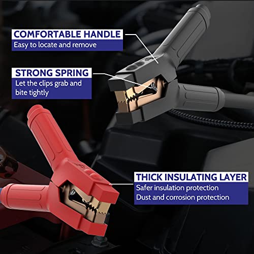 Heavy Duty Jumper Cables (0 GUAGE 25 FT)