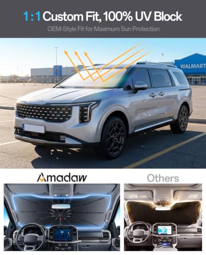 Windshield Sun Shade for Kia Sorento 2003 (For Kia / For Kia Sorento 2003–2026)