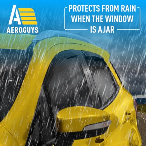 Extra Durable Window Deflectors in (For Ford EcoSport 18-22 In-channel)