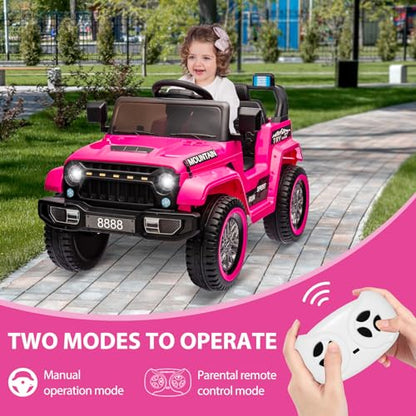 Kids Ride On Truck Car (Pink)