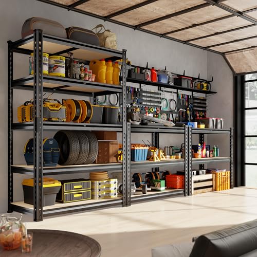 72.12" H Garage Shelving