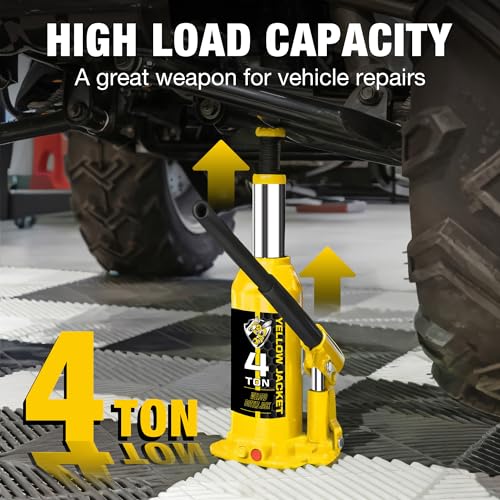 4 Ton Muti Directional Welded Bottle Jack (yellow / 4 ton muti-directional)