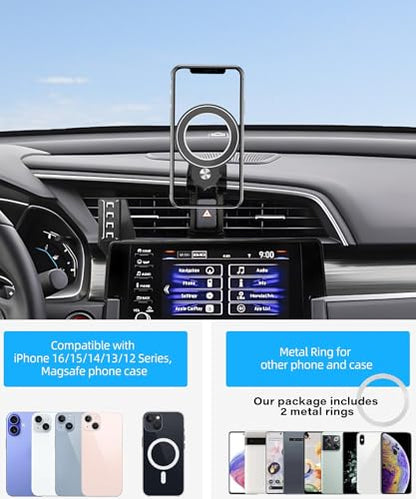 Car Phone Holder for Honda Civic 2016 (fit for 2016-2021 Honda Civic)
