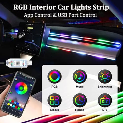 43.3inch Interior Car Lights Strip