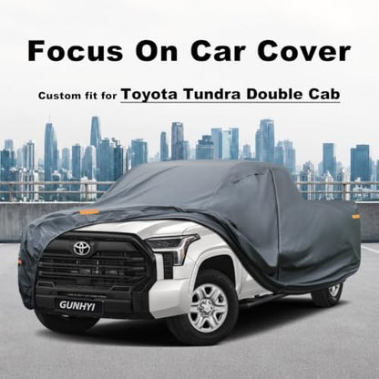 Premium Truck Cover Custom Fit Toyota Tundra CrewMax (24 Toyota / 24.20 Toyota Tundra CrewMax/Double Cab Short Bed)