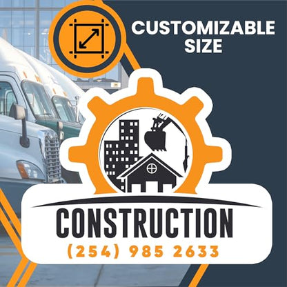 Custom Die Cut Car Magnet 30 Mil