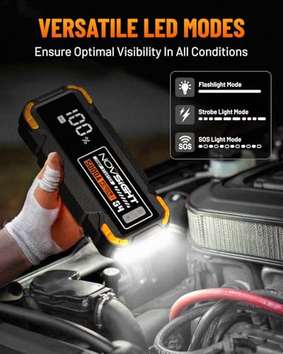 Car Battery Jump Starter (G4 Orange)