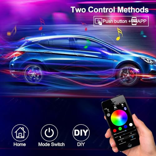 Dreamcolor Acrylic Interior Car LED Strip Light (Dreamcolor 6 in 1)