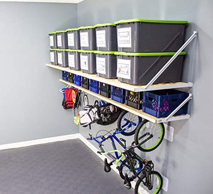 Rhino Combo Universal Garage Storage Kit (12-ft Length x 33.5-in and 20-in Depth)