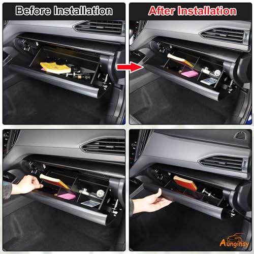 Car Glove Box Organizer Divider Compatible with Subaru Crosstrek 2024
