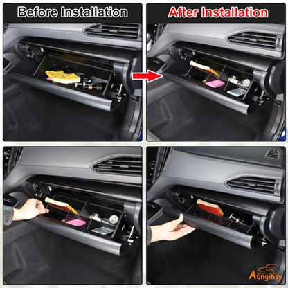 Car Glove Box Organizer Divider Compatible with Subaru Crosstrek 2024