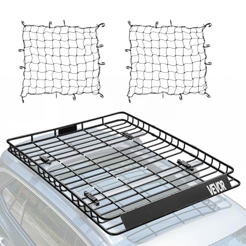 Roof Rack Basket (Basket w/ Net / 64x50in)