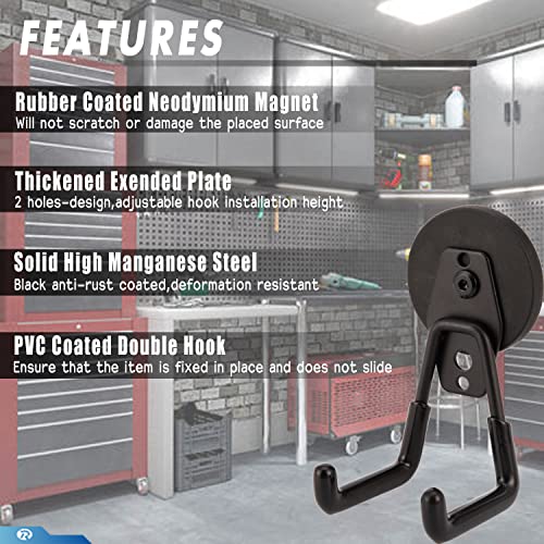2 Pcs Magnetic Hook Heavy Duty (L HOOK)