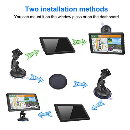 GPS Navigation for Car （9 Inch） Slimline Touch Screen Real Voice Direction (9inch)