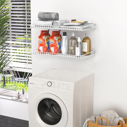 Garage Wall Shelf (White)