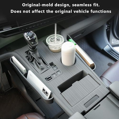 Silicone Center Console Cover with Organizer for Sienna 2021 (Center Console Cover)