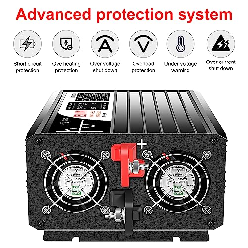 1500W Pure Sine Wave Inverter (48V 1500W Bluetooth)