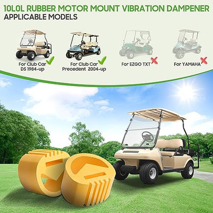 2 Pack Motor Mount Vibration Dampener Engine Snubber