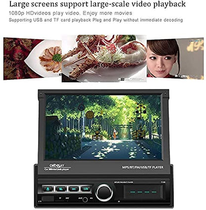 Single Din Touchscreen Car Stereo 7 Inch Touch Screen Car Radio (USB, Mirror Link)