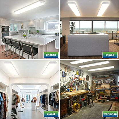 4FT LED Wraparound 40W Shop Lights for Garage (4000K / 40W)