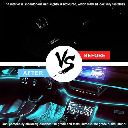 Interior Car LED Strip Lights with APP Control (Regular/ 118 inches / Cigarette Lighter)