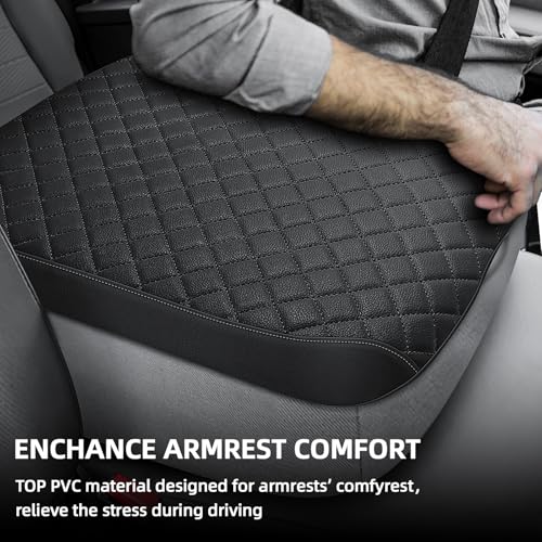 Center Console Cover Fit for 2002 (Black Leather)