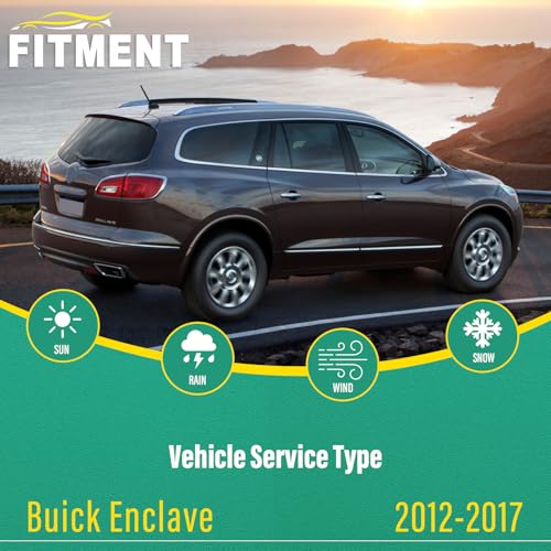 Windshield Wiper Blades Replacement for Buick Enclave 2012 (24"+21"+12")