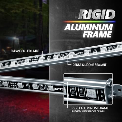 Aura Pro RGB Aluminum Car Underglow Kit with App & Remote Control (1. Car / RGB)