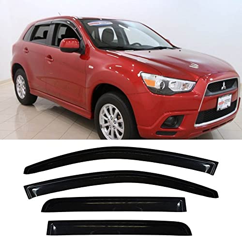 Window Visors Rain Guards for 2011 (2011-2020 Outlander)