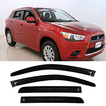 Window Visors Rain Guards for 2011 (2011-2020 Outlander)