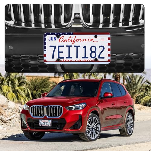 American Flag License Plate Frames (Flag RWB)