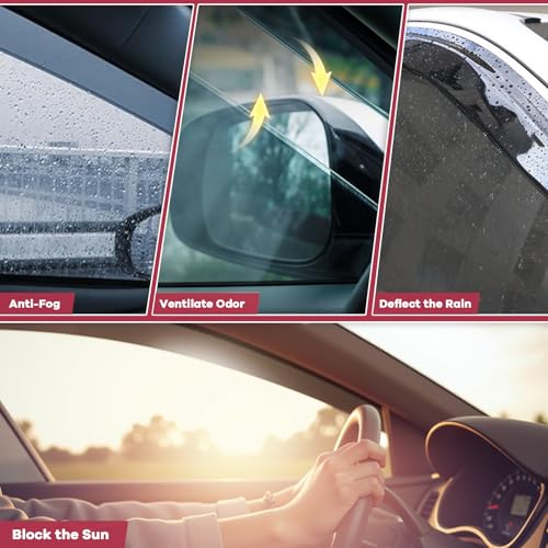 Rain Guards Window Visors Fits for 2018 (For 2018-2026 Honda Odyssey)